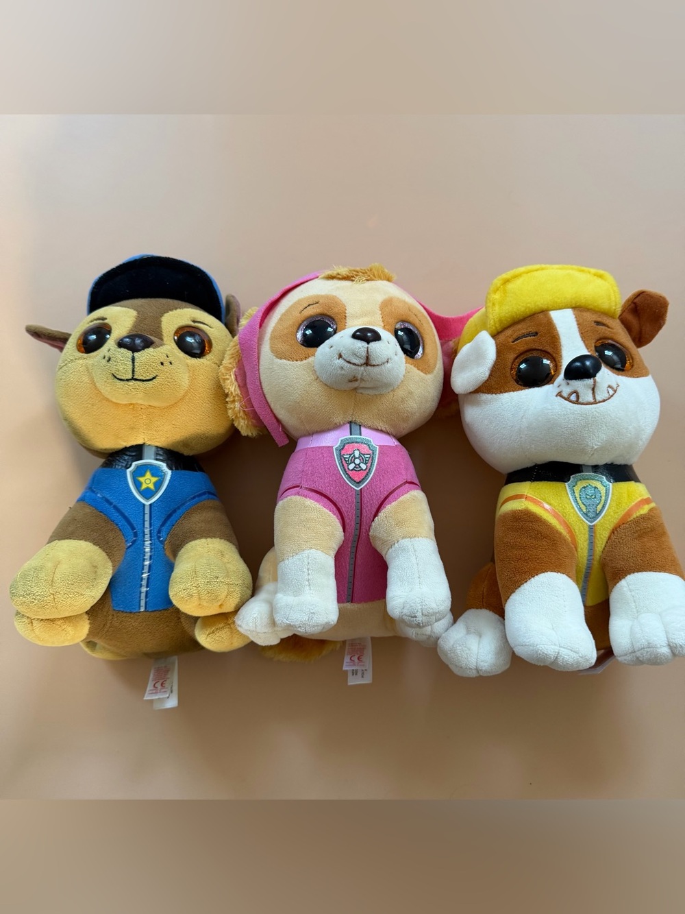 Paw Patrol Plush Set TY Beanie Boos Large